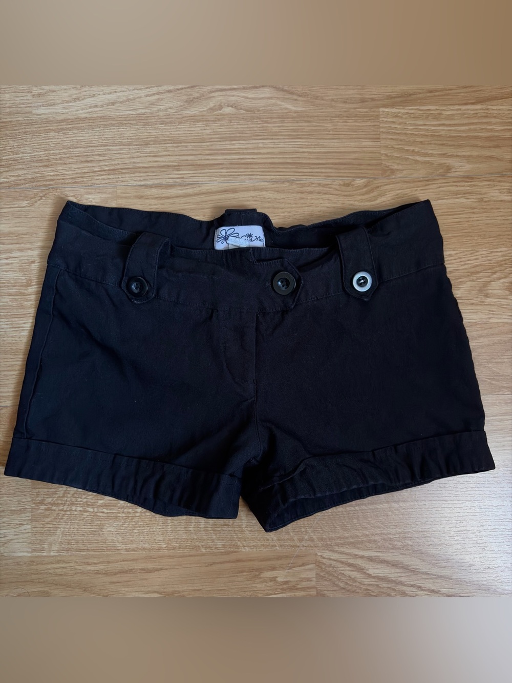 New Mix Black Low Rise Women’s Shorts